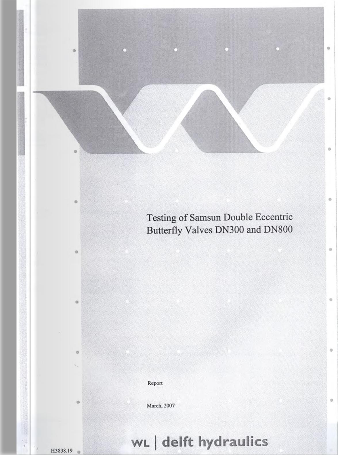Butterfly Valve Test Report